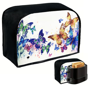 Animal-Diamond Painting Toaster Cover for Kitchen