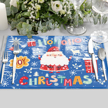 Load image into Gallery viewer, Christmas-Diamond Painting Placemat
