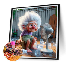 Load image into Gallery viewer, Funny Grandma-Full Round Diamond Painting-30x30cm
