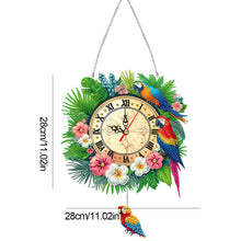 Load image into Gallery viewer, Animal-Acrylic Diamond Clock Pendant
