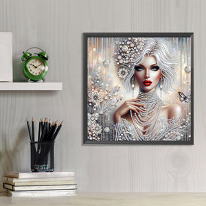 Beauty-Partial Special Diamond Painting-30x30cm