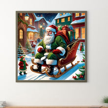 Load image into Gallery viewer, Christmas-Full Round Diamond Painting-40x40cm
