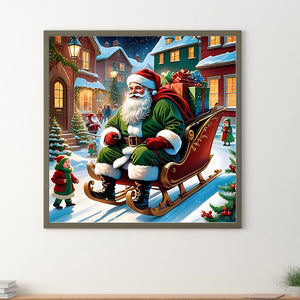 Christmas-Full Round Diamond Painting-40x40cm