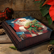 Load image into Gallery viewer, Christmas-Wooden Diamond Jewelry Case
