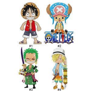 One Piece-Single Side Drill-Shaking Head Acrylic Diamond Desktop Ornament