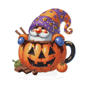 Halloween-Single Side Drill-Acrylic Diamond Desktop Ornament