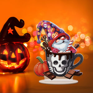 Halloween-Single Side Drill-Acrylic Diamond Desktop Ornament