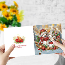 Load image into Gallery viewer, 6/8/12Pcs/Set Christmas-Diamond Greeting Cards
