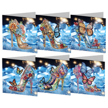 Load image into Gallery viewer, 6/8/12Pcs/Set Christmas-Diamond Greeting Cards
