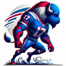 Load image into Gallery viewer, Buffalo Bills-Full Round Diamond Painting-40x40cm
