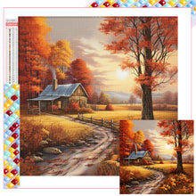 Load image into Gallery viewer, Autumn Maple Leaves-Full Square Diamond Painting-40x40cm
