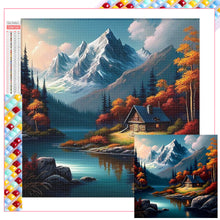 Load image into Gallery viewer, Autumn Maple Leaves-Full Square Diamond Painting-40x40cm
