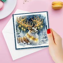 Load image into Gallery viewer, 6/9/12Pcs/Set Christmas-Diamond Greeting Cards
