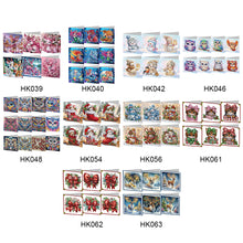 Load image into Gallery viewer, 6/9/12Pcs/Set Christmas-Diamond Greeting Cards
