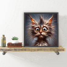 Load image into Gallery viewer, Cat-Full Round Diamond Painting-30x30cm
