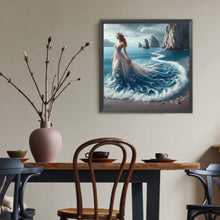 Load image into Gallery viewer, Gorgeous Skirt Girl-Full Round Diamond Painting-40x40cm
