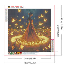 Load image into Gallery viewer, Gorgeous Skirt Girl-Full Round Diamond Painting-40x40cm
