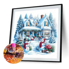 Load image into Gallery viewer, Christmas Tree-Full Round Diamond Painting-40x40cm
