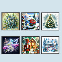 Load image into Gallery viewer, Christmas Tree-Full Round Diamond Painting-40x40cm
