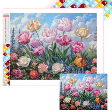 Load image into Gallery viewer, Tulip-Full Square Diamond Painting-40x30cm
