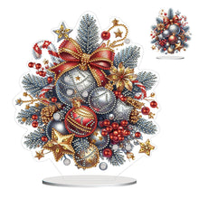 Load image into Gallery viewer, Christmas-Single Side Drill-Acrylic Diamond Desktop Ornament
