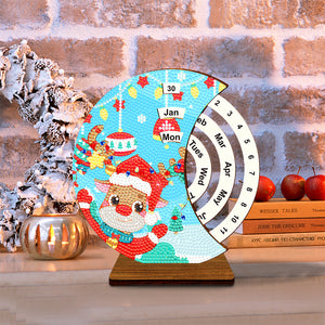 Christmas-Diamond Painting Rotating Calendar