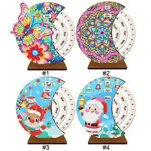 Christmas-Diamond Painting Rotating Calendar