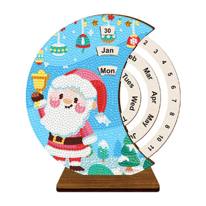 Christmas-Diamond Painting Rotating Calendar