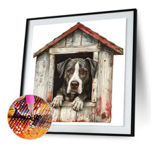 Load image into Gallery viewer, Dog-Full Round Diamond Painting-30x30cm
