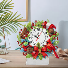 Load image into Gallery viewer, Christmas-Acrylic Diamond Clock Pendant
