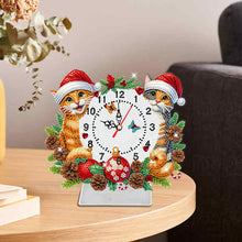 Load image into Gallery viewer, Christmas-Acrylic Diamond Clock Pendant
