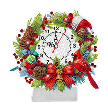 Load image into Gallery viewer, Christmas-Acrylic Diamond Clock Pendant
