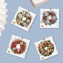 Load image into Gallery viewer, 6Pcs/Set Christmas-Diamond Greeting Cards
