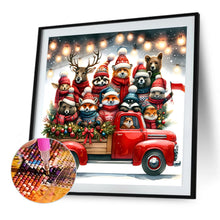 Load image into Gallery viewer, Christmas-Full Round Diamond Painting-40x40cm
