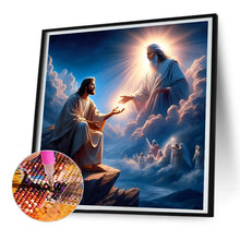 Load image into Gallery viewer, Jesus-Full Round Diamond Painting-30x30cm
