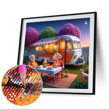 Load image into Gallery viewer, Campervan-Full Round Diamond Painting-40x40cm
