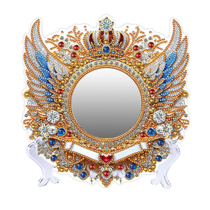 Angel Wings-Diamond Compact Makeup Mirror