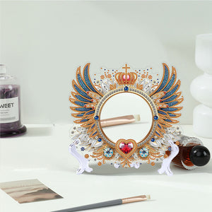 Angel Wings-Diamond Compact Makeup Mirror