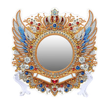 Load image into Gallery viewer, Angel Wings-Diamond Compact Makeup Mirror
