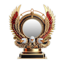 Load image into Gallery viewer, Angel Wings-Diamond Compact Makeup Mirror
