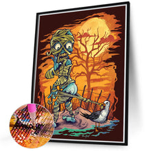 Load image into Gallery viewer, Halloween-Full Round Diamond Painting-40x50cm
