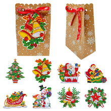 Load image into Gallery viewer, 8Pcs/Set Christmas-Diamond Painting Gift Bags
