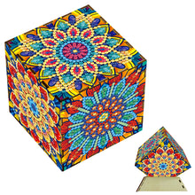 Load image into Gallery viewer, Christmas Mandala-Diamond Combination Magic Cube Ornaments
