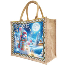 Load image into Gallery viewer, Christmas-Diamond Painting Tote Bag(Upgraded Waterproof)
