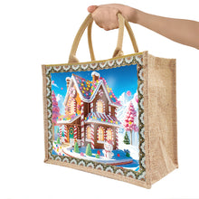 Load image into Gallery viewer, Christmas-Diamond Painting Tote Bag(Upgraded Waterproof)
