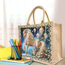 Load image into Gallery viewer, Christmas-Diamond Painting Tote Bag(Upgraded Waterproof)
