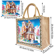 Load image into Gallery viewer, Christmas-Diamond Painting Tote Bag(Upgraded Waterproof)
