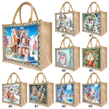 Load image into Gallery viewer, Christmas-Diamond Painting Tote Bag(Upgraded Waterproof)
