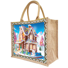 Load image into Gallery viewer, Christmas-Diamond Painting Tote Bag(Upgraded Waterproof)
