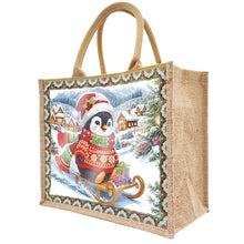 Load image into Gallery viewer, Christmas-Diamond Painting Tote Bag(Upgraded Waterproof)
